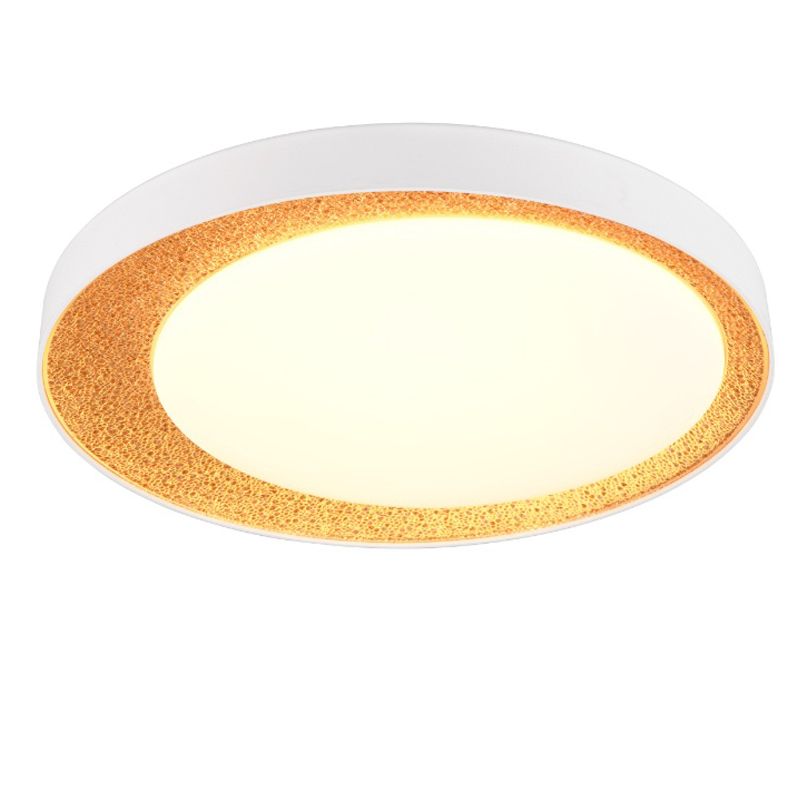 Gouden plafonnière modern, Nurettin, 24W, warm tot koud wit verstelbare LED, 3-staps dimbaar Gouden plafonnière modern, Nurettin, 24W, warm tot koud wit verstelbare LED, 3-staps dimbaar