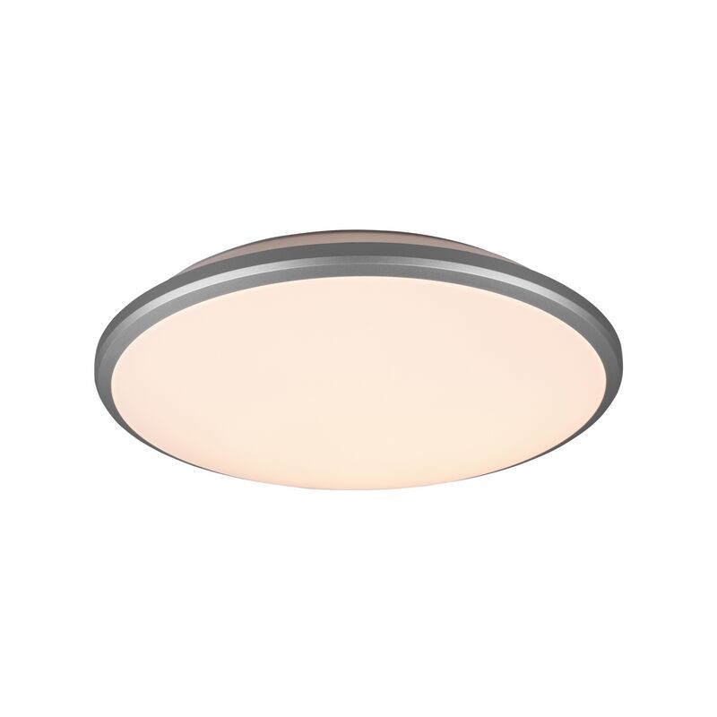 Grijze plafonnière Celine, kunststof, modern, 20w, 3000K LED Grijze plafonnière Celine, kunststof, modern, 20w, 3000K LED