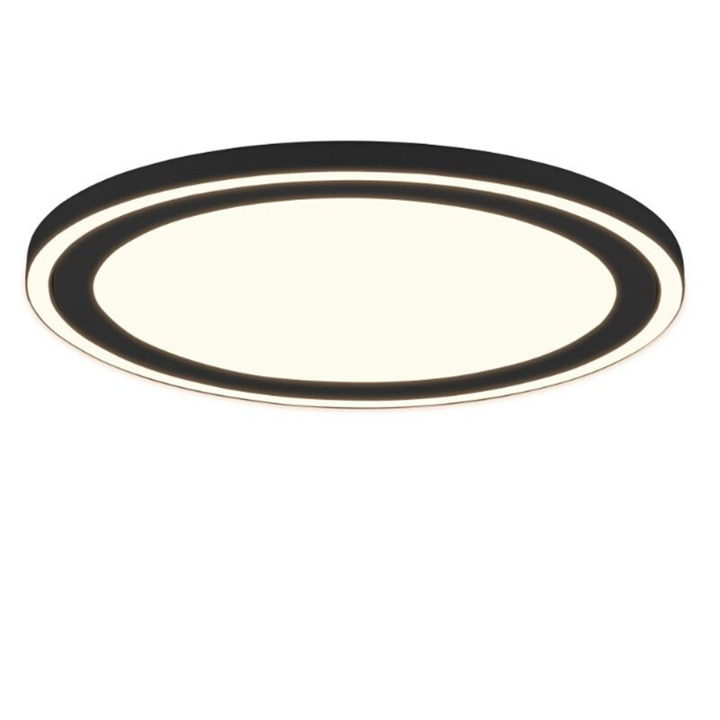 Zwarte plafonnière modern, Mirko, 20W, 3000K LED Zwarte plafonnière modern, Mirko, 20W, 3000K LED