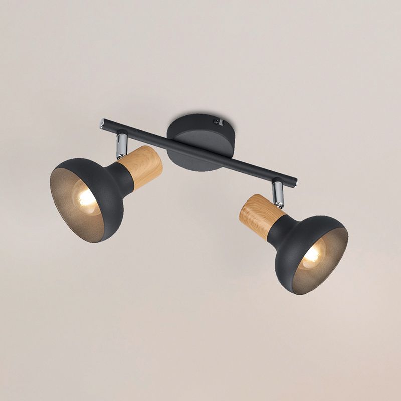 Zwarte plafondspot modern, Toos Zwarte plafondspot modern, Toos