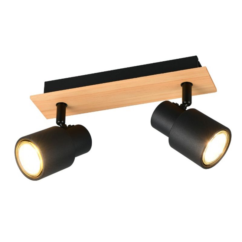 Zwarte plafondspot modern, Rajeev