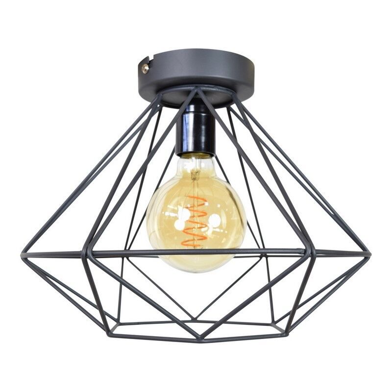 Industrie plafondlamp Merlon, Extra breed