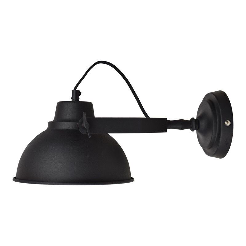 Industriële wandlamp zwart, Fellen Industriële wandlamp zwart, Fellen