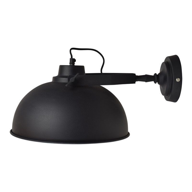 Industriële wandlamp zwart, Fellen