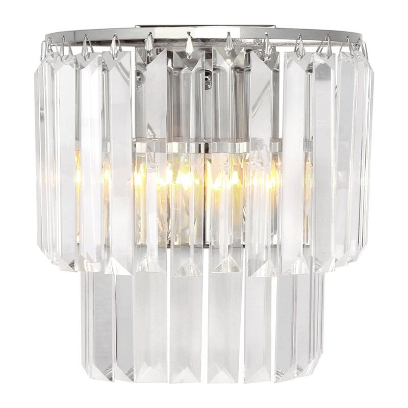 Design wandlamp chroom, Kajol