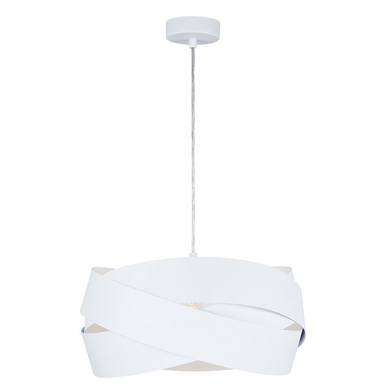 Moderne hanglamp wit, Tanno