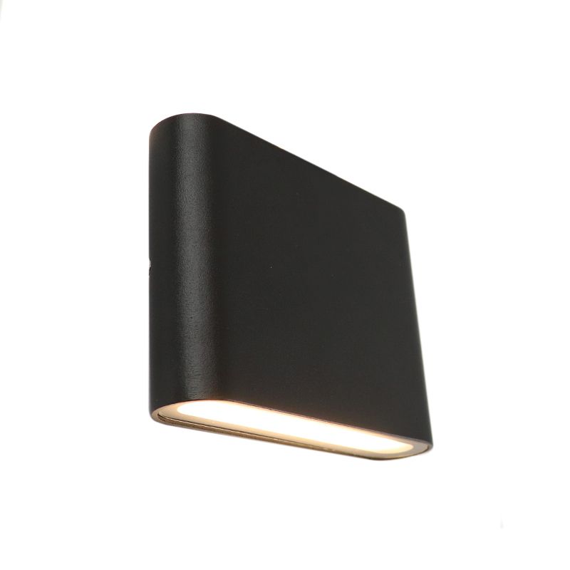 LED buiten wandlamp Monaco up/down zwart