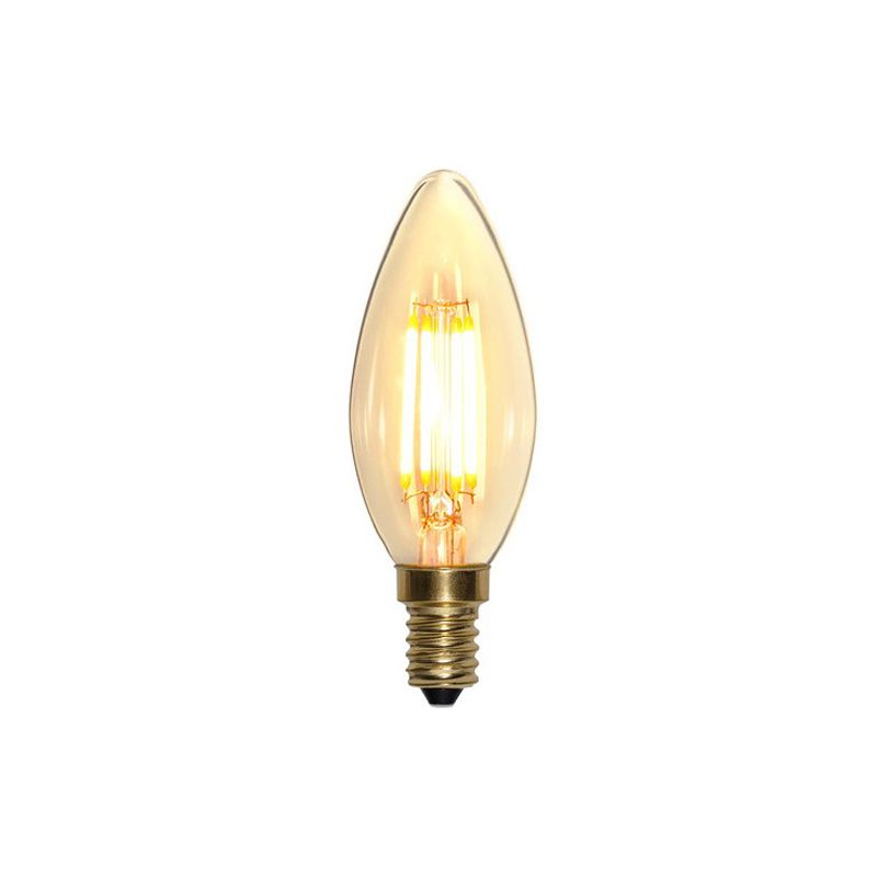 E14 kaars LED lamp Viktor, 4 Watt, 2100K (Extra sfeervol wit) Lampgigant