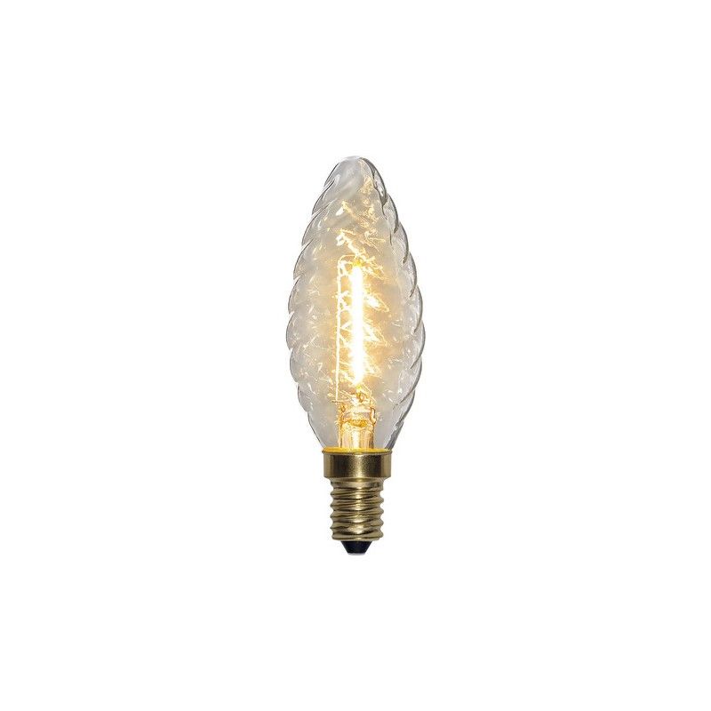 E14 kaars LED lamp Jairo, 0,8 Watt, 2100K (Extra sfeervol wit) Lampgigant
