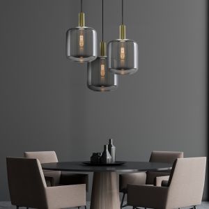 Moderne hanglamp grijs, Keanu