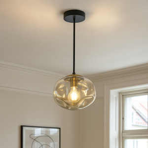 Design hanglamp amber, Evita