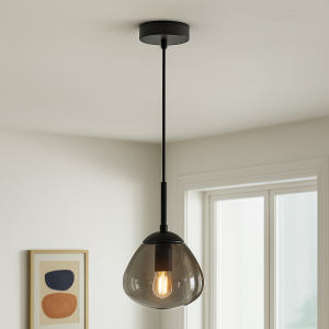 Design hanglamp grijs, Sedef
