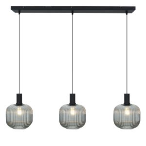 Retro hanglamp grijs, Charlois