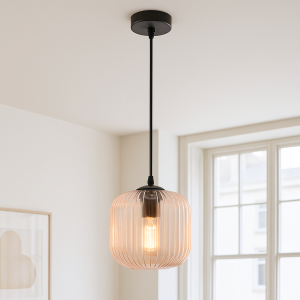 Design hanglamp roze, Charlois