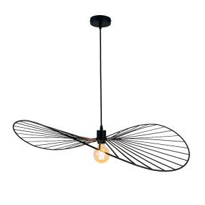 Retro hanglamp zwart, Jolinda