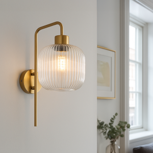 Design wandlamp transparant, Charlois