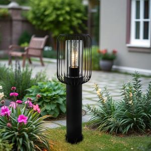 Moderne buitenlamp zwart, Enya, IP44