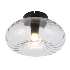 Retro plafondlamp amber, Diane