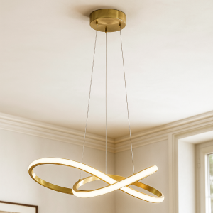 Design hanglamp messing, Tanya