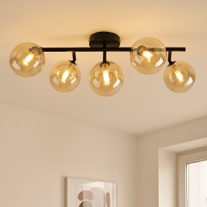 Design plafondlamp amber, Remo