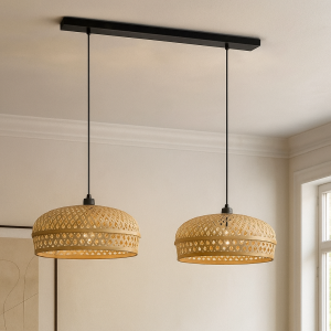 Bamboe hanglamp bruin, Jennifer