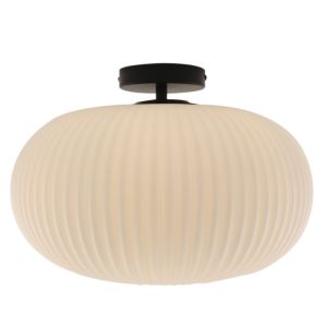 Design badkamer plafondlamp wit, Elliot, IP44