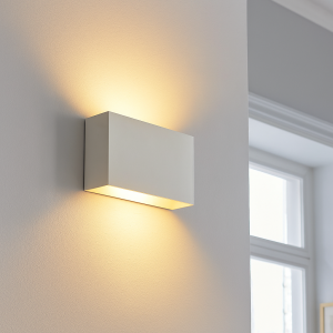 Moderne wandlamp wit, Perry