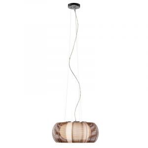 Moderne hanglamp brons, Amela