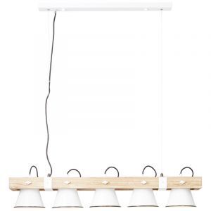Industriële eettafel hanglamp Audrey, Metaal
