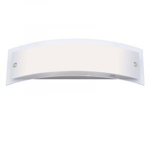 Glazen wandlamp transparant, Tineke