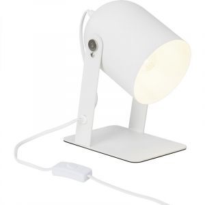 Moderne tafellamp Arlette, Wit