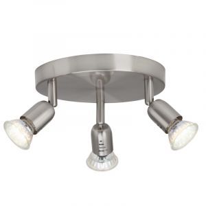 Metalen plafondspot chroom, Hayo, 50W, 3000K LED