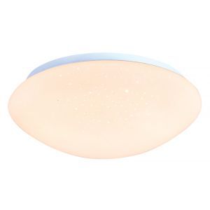 Kunststof plafonnière wit, Djalissa, 12W, 4000K LED