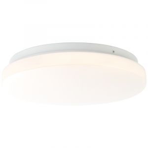 Kunststof plafonnière wit, Julie, 12W, 3000K LED
