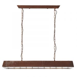 Industriële hanglamp roestkleurig, Purdy