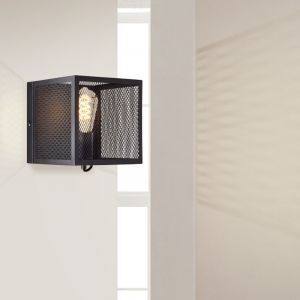 Industriële wandlamp zwart, Esperanza