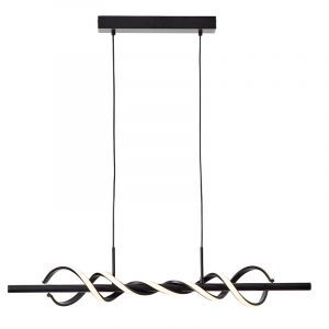 Moderne hanglamp zwart, Quang, 20W, 3000K LED