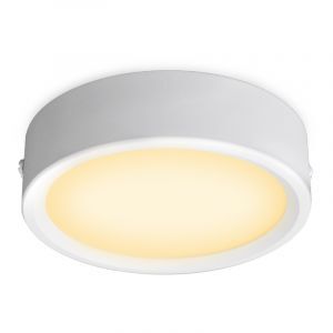 Witte mini plafondlamp Aletta, aluminium, 15W, 3000K LED