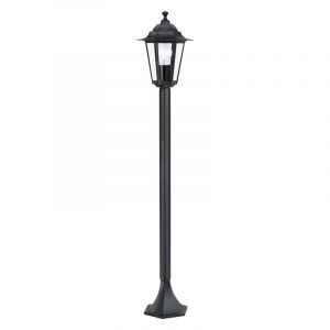 Zwarte klassieke buitenlamp aluminium, Alieke, IP44