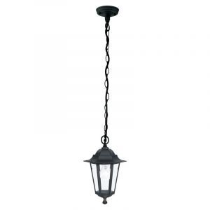 Zwarte klassieke buitenlamp aluminium, Alieke, IP44