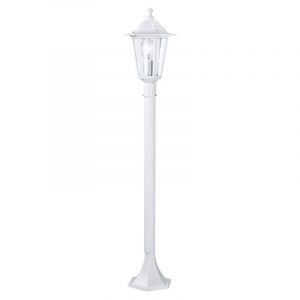 Witte klassieke buitenlamp aluminium, Alieke, IP44
