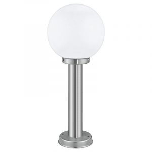 Zilveren buitenlamp rvs, Baukje, IP44