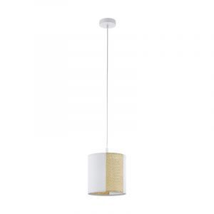 Papieren hanglamp wit, Harmjan