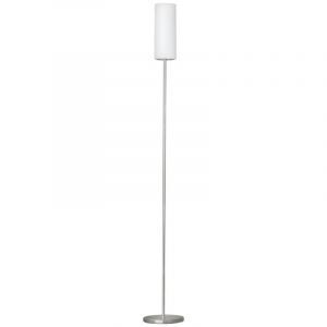 Nikkelen vloerlamp glas, Ciuda, met schakelaar