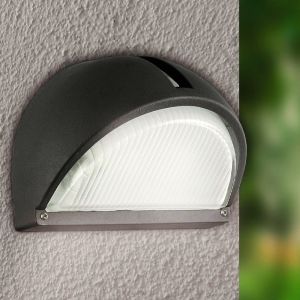 Zwarte buitenlamp aluminium, Gemma, IP44