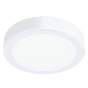 Witte plafonnière kunststof, Geraldo, 11W, 3000K LED