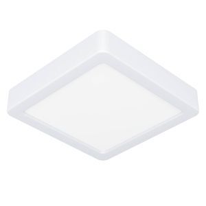 Witte plafonnière kunststof, Geraldo, 11W, 3000K LED