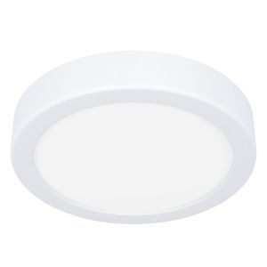 Witte badkamer plafondlamp kunststof, Geraldo, 11W, 3000K LED, IP44