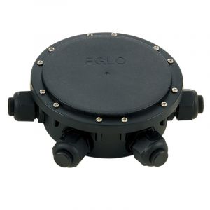 Hayat connector doos kunststof zwart