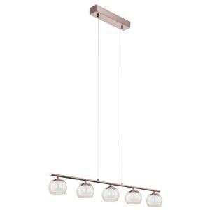 Nikkelen moderne hanglamp glas, Riviera, 3W, 3000K LED